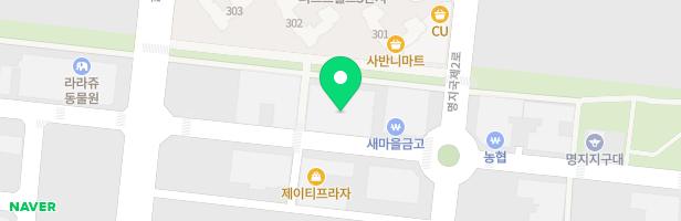 나무늘보 지도 이미지