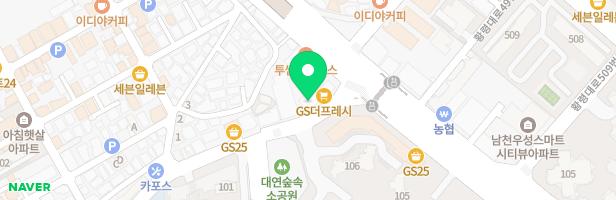 모넬로 키즈카페 부산대연점 지도 이미지