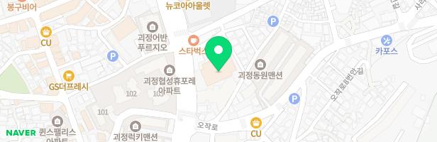 키즈몬 괴정점 지도 이미지
