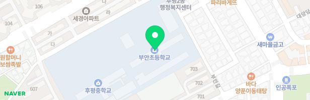부안초등학교 지도 이미지