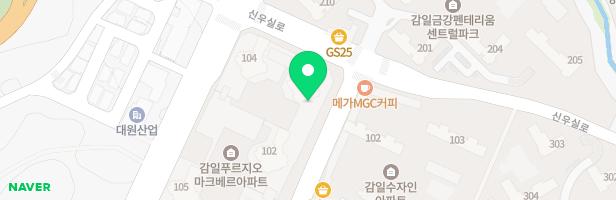 곰꼬마놀이시설 지도 이미지