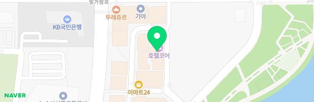 호텔코어 키즈풀빌라 201호 지도 이미지