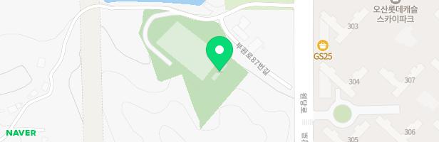 오산롯데캐슬스카이파크아파트 어린이놀이터1번 지도 이미지