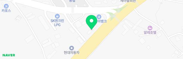 정다감 서산점 지도 이미지