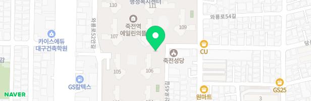대구 에일린의뜰 아파트 어린이놀이터 1 (101동 뒤) 지도 이미지