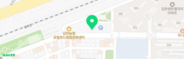 김천 부곡 도시개발 놀이터 지도 이미지