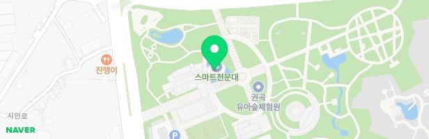 아산문화공원(산림문화지구) 어린이놀이시설 지도 이미지