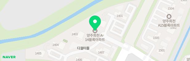 양주회천15단지-유아놀이터 지도 이미지