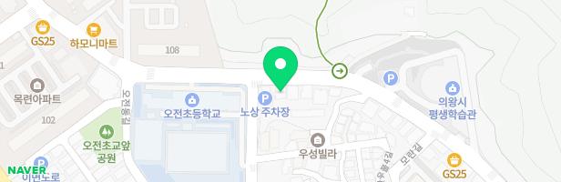 오전커뮤니티센터 육아나눔터 지도 이미지
