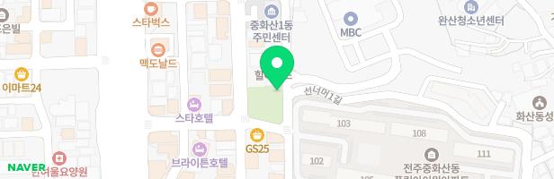 한두평공원 실외놀이시설 지도 이미지