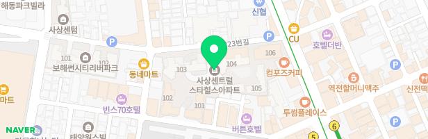 통큰갈비 사상점 실내놀이터 지도 이미지