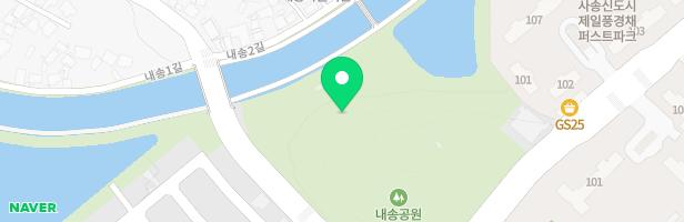 사송신도시제일풍경채퍼스트파크 104동앞 어린이놀이터1 지도 이미지