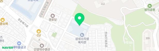 삼성농아원 실내놀이터 지도 이미지