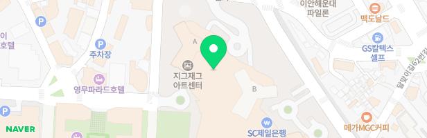 엘시티더샵아파트 단지 내 실내 어린이놀이시설 지도 이미지