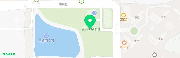 달빛 호수공원 놀이터 지도 이미지