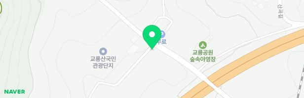 교룡공원 숲속야영장 어린이 놀이시설 지도 이미지