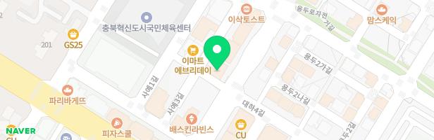 리카키즈룸 음성점 지도 이미지