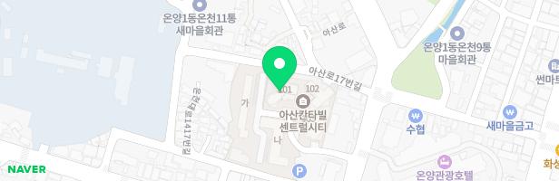 아산칸타빌센트럴시티아파트 놀이터 지도 이미지