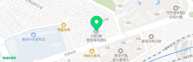 동대구역 골드클래스 어린이놀이터1(102동) 지도 이미지