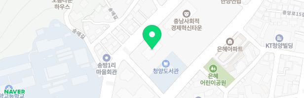 청양유치원 실내 어린이놀이시설 지도 이미지