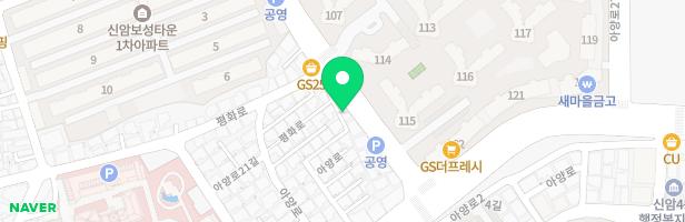 동대구역 센텀 화성파크드림 어린이물놀이터1 지도 이미지