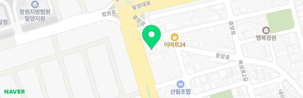 옥토넛 키즈카페 밀양점 지도 이미지