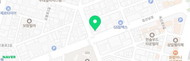 북구청역 푸르지오 에듀포레 유아놀이터(101동 뒤) 지도 이미지
