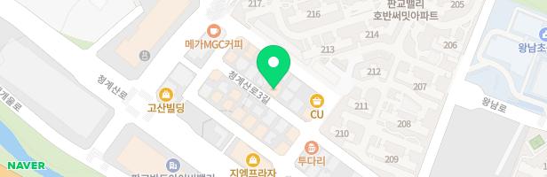 착한토끼 키즈카페 키즈룸 성남고등하우스 지도 이미지