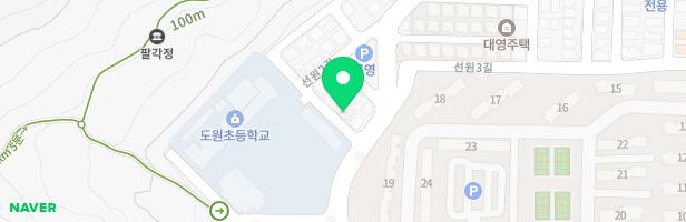 착한토끼 키즈카페 키즈룸 여수선원하우스 지도 이미지