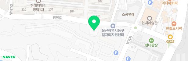 울산대학교 병원어린이집 실외 놀이시설 지도 이미지