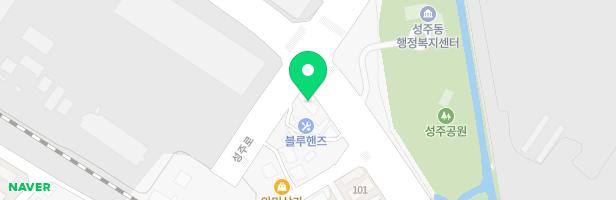 성산삼정그린코아포레스트아파트 유아놀이터(103동앞) 지도 이미지