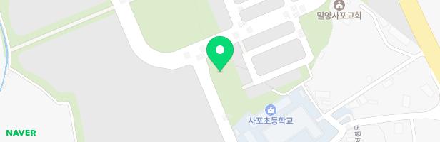 밀양부북 공동주택지구 어린이놀이시설(오르락내리락 놀이터) 지도 이미지