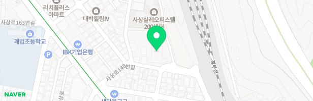 괘법동 사상더베스트 어린이놀이시설 지도 이미지