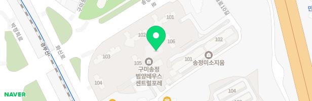 구미송정 범양레우스 어린이놀이터 지도 이미지