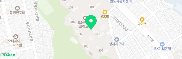 초읍하늘채포레스원 어린이놀이터3 지도 이미지