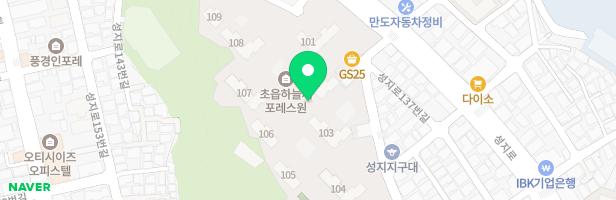 초읍하늘채포레스원 어린이놀이터1 지도 이미지
