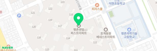 안양 평촌센텀퍼스트 커뮤니티 내 실내놀이터 지도 이미지