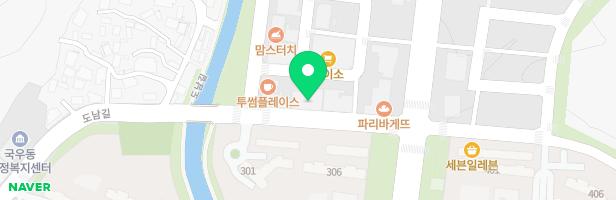 꿀잼키즈룸 칠곡도남점 지도 이미지