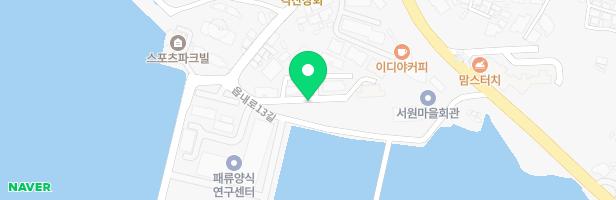 바다소리광장 지도 이미지