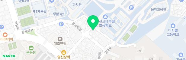 부산교대부설초등학교놀이터 지도 이미지