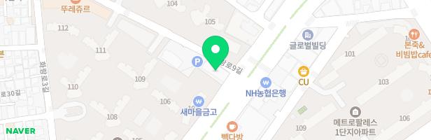 더샵디어엘로 키즈룸 지도 이미지