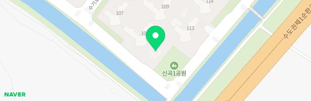고촌센트럴자이 어린이놀이터2 지도 이미지
