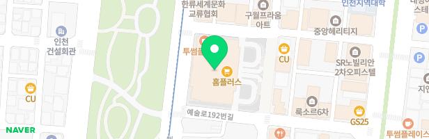 몬스터파크 주식회사 구월지점 지도 이미지