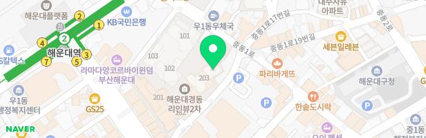 해운대경동리인뷰2차 204동 3층 야외 놀이터 지도 이미지