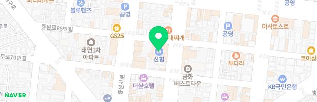대패생각화천점 지도 이미지