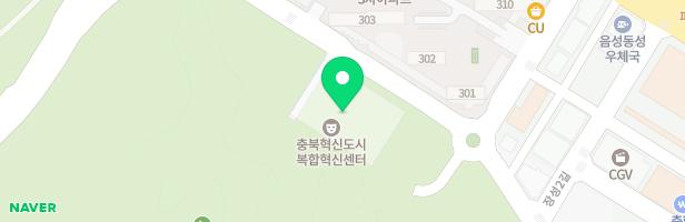 충북혁신도시 복합혁신센터 지도 이미지