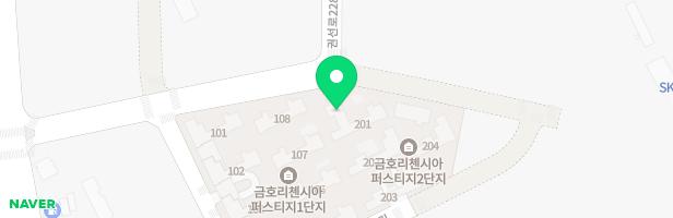 금호리첸시아퍼스티지2단지오피스텔 어린이놀이터 지도 이미지