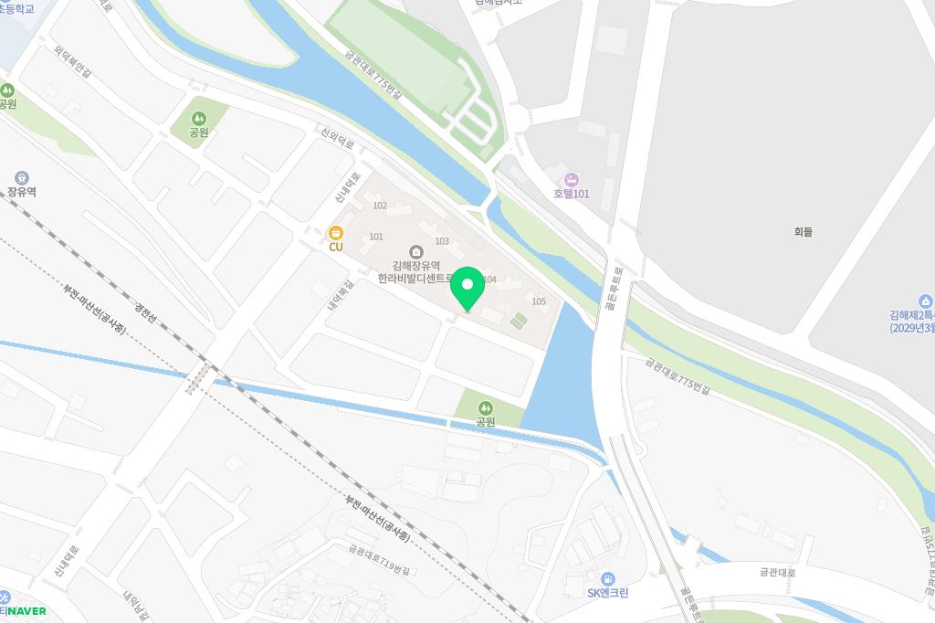 김해장유역한라비발디센트로 어린이집앞 유아놀이터 지도 이미지