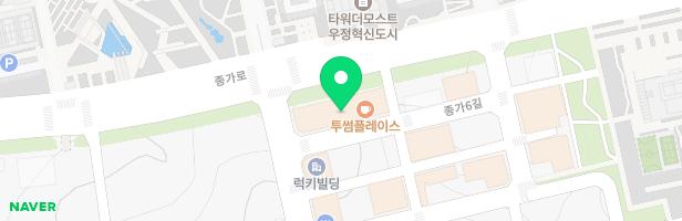 유아이원홀딩스(더다이닝원 울산점 실내놀이시설) 지도 이미지