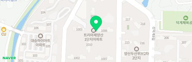 트리마제양산1단지 아파트 어린이놀이터2 (1008동 앞) 지도 이미지